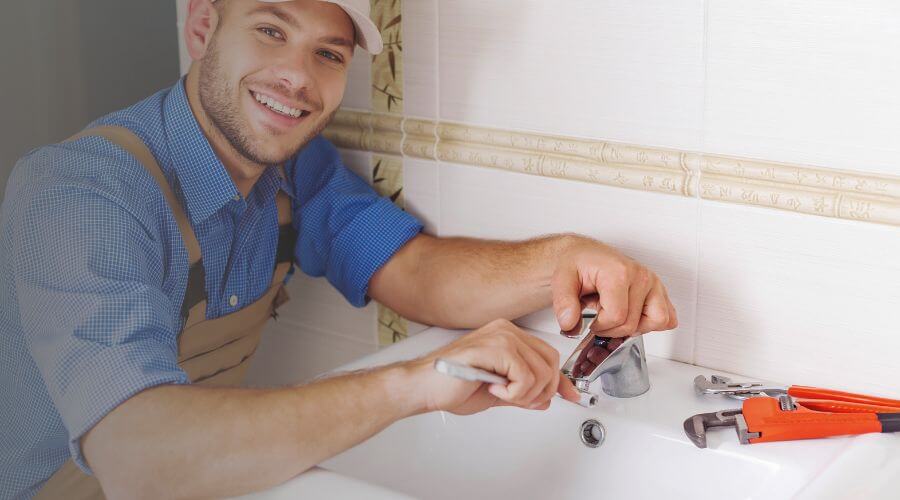 Professional bathroom faucet installation in Woodbury, NY